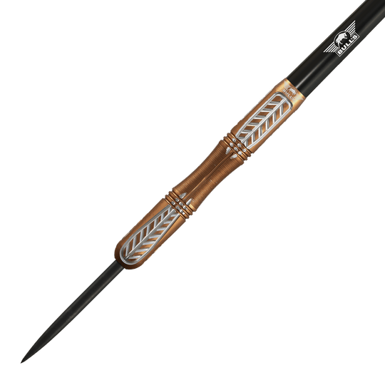 Bulls NL Bronzo True Steel Darts - 23g Abgebildet sind die Bulls NL Bronzo True Steeldarts - 23g. Die Steeldarts eignen sich für präzises Spielen.