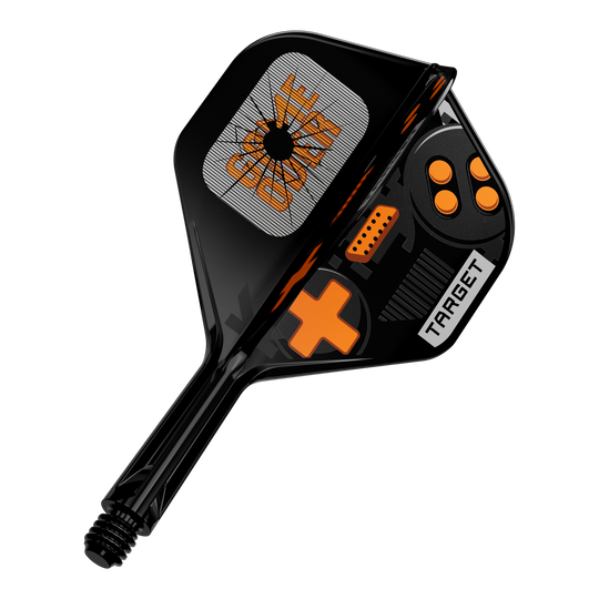 Target K-Flex Game Over No2 Standard Flights Target K-Flex GameOver No2 Standard Flights, 19 mm werden abgebildet. Das Bild zeigt das Produkt von vorne.
