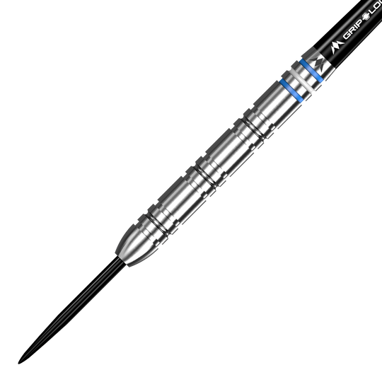 Das Bild zeigt die Mission Ryan Meikle The Barber Steeldarts - 23g. Diese Steeldarts wurden für ambitionierte Spieler konzipiert.