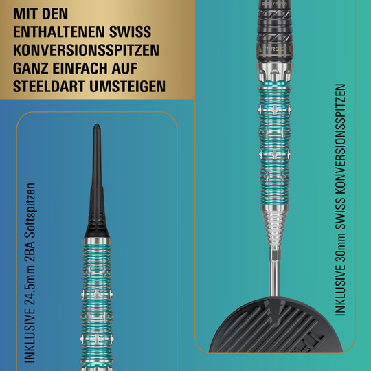 Target Japan The Rising Miracle Combination Limited Edition Softdarts - 21.5g Target Japan The Rising Miracle Combination Limited Edition Softdarts - 21.5g