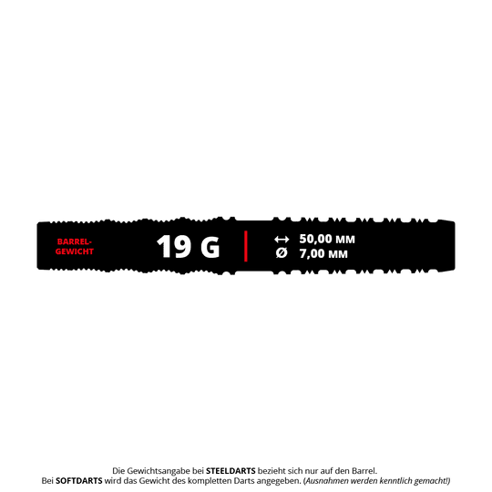 Target Mikuru Suzuki The Miracle GEN7.5 Soft Darts - 19g Abgebildet ist das Produkt Target Mikuru Suzuki The Miracle GEN7.5 Softdarts - 19g. Die Softdarts sind speziell gestaltet und für professionelle Spieler geeignet.