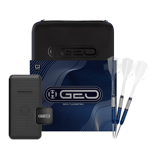 Harrows GEO Parallel Quick Point Steel Darts Abgebildet sind die Harrows GEO Parallel Quick Point Steeldarts. Das komplette Set ist auf dem Bild zu sehen.
