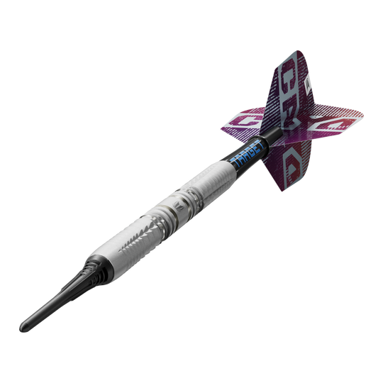Target Cryo 12 Softdarts Dieses Bild zeigt die Target Cryo 12 Softdarts im Detail. Die Besonderheiten der Softdarts sind gut erkennbar.