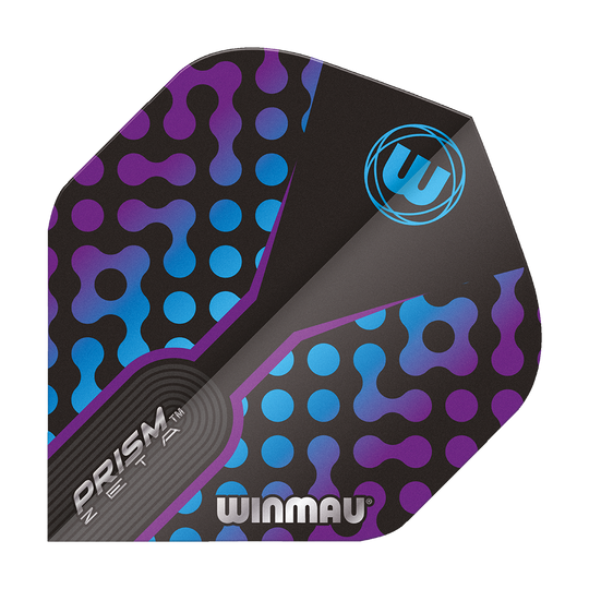 Winmau Prism Zeta PurpleBlue Standard Flights
