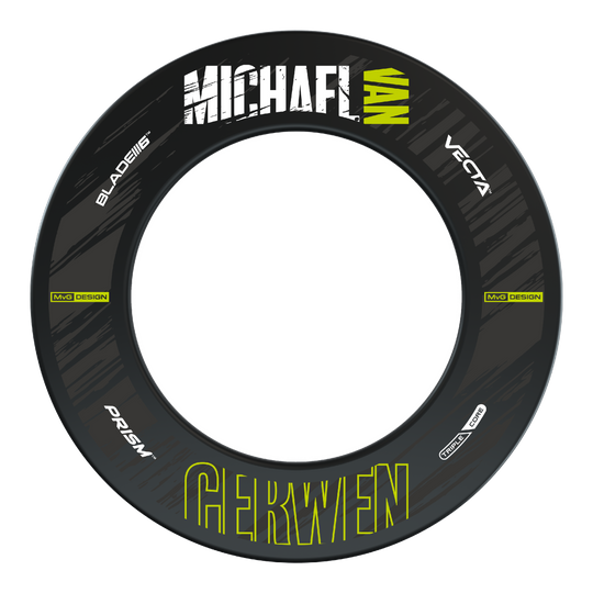 Winmau MvG Retro Design Dartboard Surround