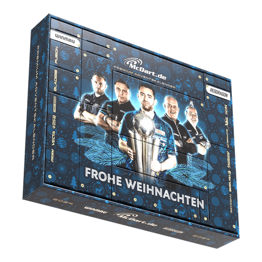 McDart Premium Advent Calendar 2024 for soft dart players