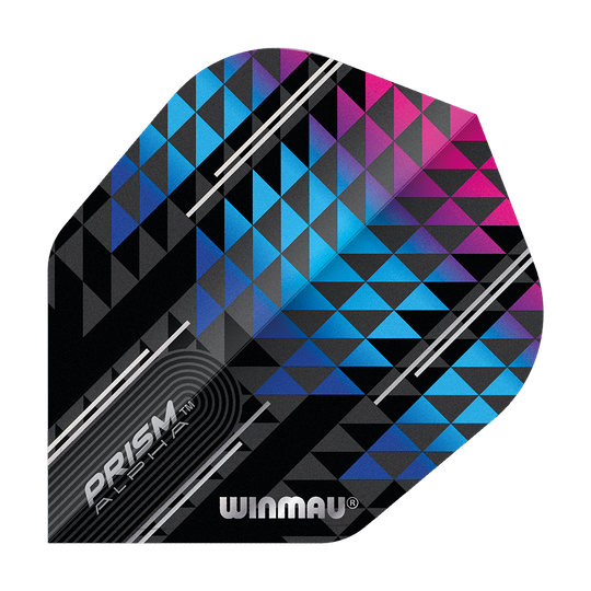 Winmau Prism Alpha Blau Pink No6 Flights