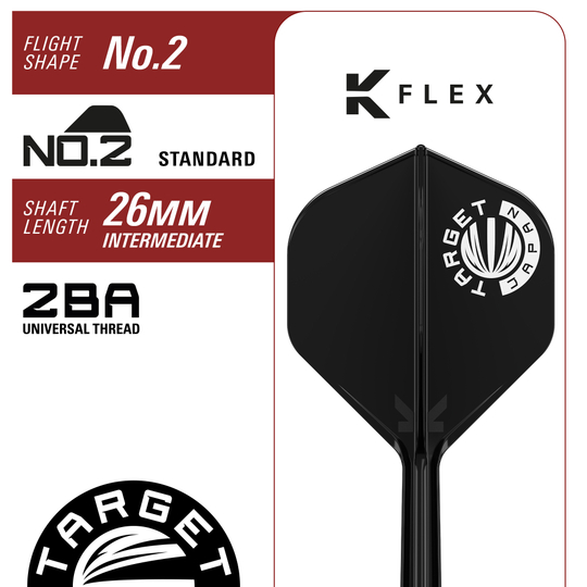 Das Bild zeigt die Target Japan Mikuru Suzuki The Miracle GEN7.5 Swiss Point Steeldarts. Diese Darts sind speziell für fortgeschrittene Spieler entwickelt.