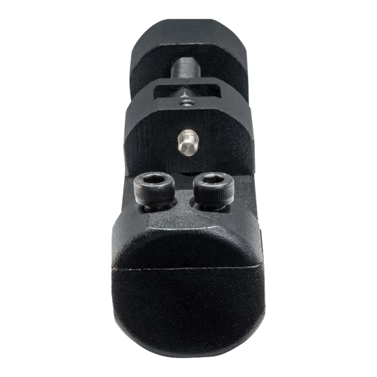 Auf dem Foto ist der Caliburn Professional Darts Repointing Tool - Spitzenwechsler zu sehen. Es ist speziell für das professionelle Wechseln von Dartspitzen entwickelt.