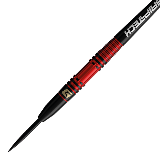 GOAT Athlete Red Tungsten Steel Darts Dies ist ein Foto der GOAT Athlete Red Tungsten Steeldarts. Die Steeldarts bestehen aus robustem Tungsten.