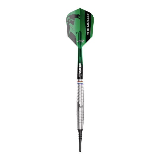 Bulls Danny Jansen soft darts - 20g Das Produkt Bulls Danny Jansen Softdarts - 20g ist auf dem Bild zu sehen. Die Aufnahme zeigt die spezifischen Details des Softdarts.