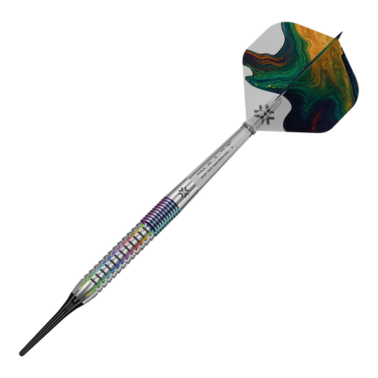 Das Bild zeigt die Bullet Diesel V2 20g Soft Darts. Dieses Produkt ist für Softdartspiele geeignet.