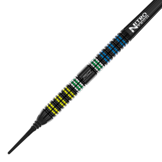 Red Dragon Dragonfly 95 Black Parallel Softdarts - 20g