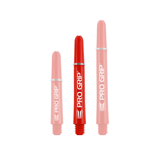 Target Pro Grip Shafts - 3 Sets - Red