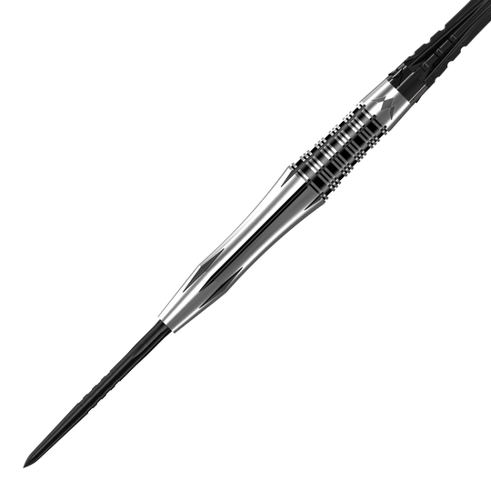 Das Bild zeigt die Mission Katana Steeldarts. Es handelt sich um hochwertige Dartpfeile für präzises Spielen.