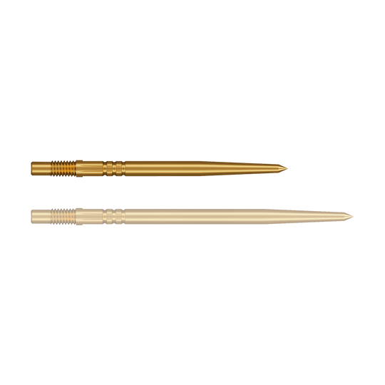 Shot Turbo Point Dart Tips - Gold
