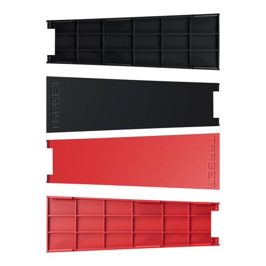 Das Bild zeigt Target OMNI Leg Protectors. Sie werden zum Schutz der Beine verwendet.