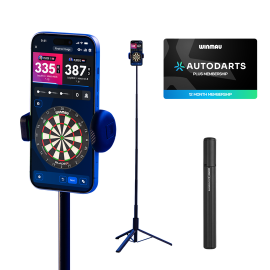 Winmau Device Stand &amp; 12 Months Membership Bundle