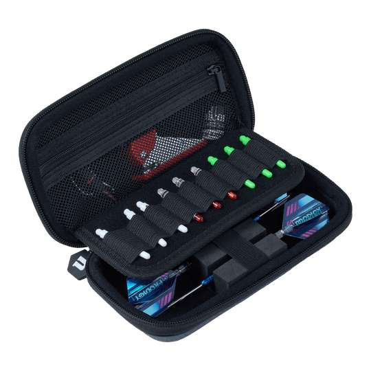 Unicorn Vanguard Small Dartcase - Grey Hier sieht man das Unicorn Vanguard Small Dartcase in der Farbe Grau. Das Etui ist ideal, um Darts und Zubehör zu verstauen.