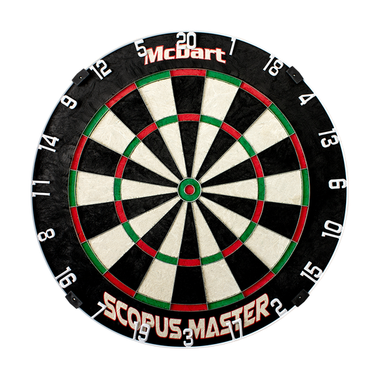 McDart Master Bundle with 6 steel darts and GameOn Surround