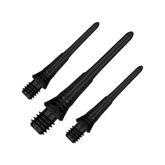 Target Cryo Soft Dart Tips Pack of 30 - Black Abgebildet ist das Produkt Target Cryo Softdartspitzen 30er Pack in Schwarz. Es handelt sich um hochwertige Softdartspitzen für Softdartpfeile.