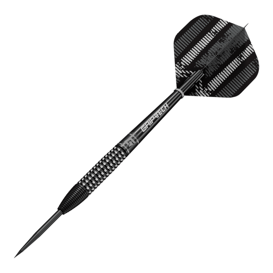 Abgebildet ist das Produkt GOAT Sprocket MKIII Bomb Steeldarts. Es handelt sich um einen Steeldartpfeil mit modernem Design.