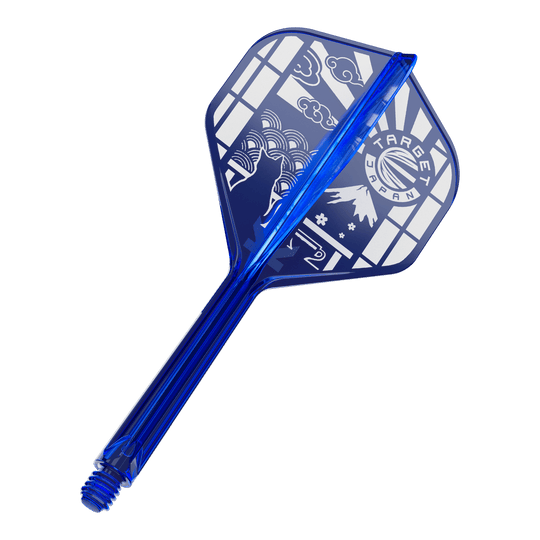 Target Japan K-Flex Blue Limited No2 Standard Flights Hier ist ein Target Japan K-Flex Blue Limited No2 Flights 33mm zu sehen. Die Abbildung zeigt die blaue Variante dieses Dartflights.