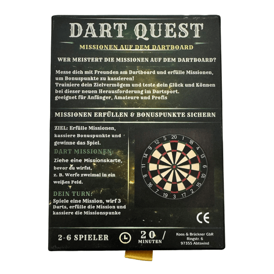 Dart Quest card game 