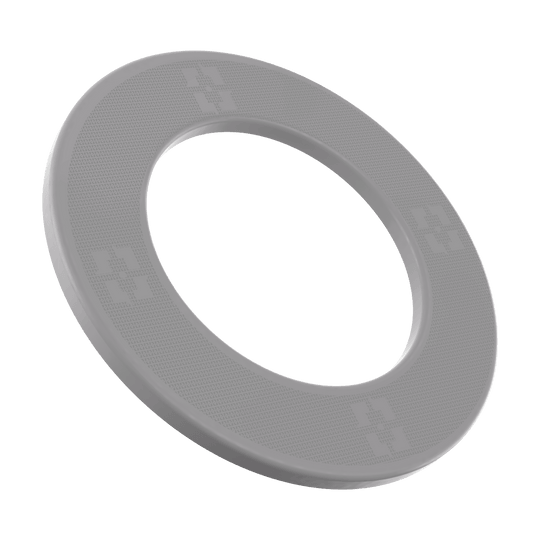 Das Bild zeigt einen Artikel mit dem Namen MSF-K3_McDart_Precision_Nano_Dartboard_Surround_Grau_1. Vermutlich handelt es sich um einen grauen Dartboard-Surround von McDart.