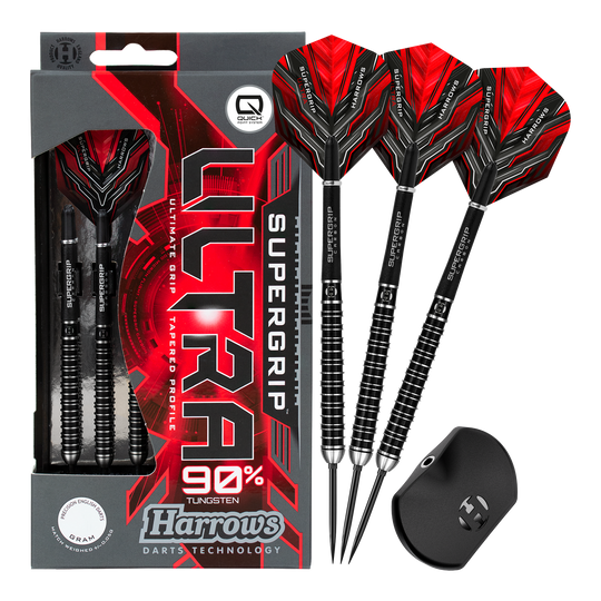 Harrows Supergrip Ultra Quick Point Steel Darts Harrows Supergrip Ultra Quick Point Steel Darts