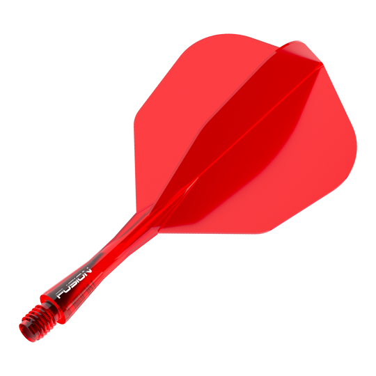 Winmau Fusion Flight Shaft System No6 Red Abgebildet ist das Winmau Fusion Flight Shaft System No6 in Rot mit einer Länge von 22 mm. Es ist ein einzelnes Teil für einen Dartpfeil.