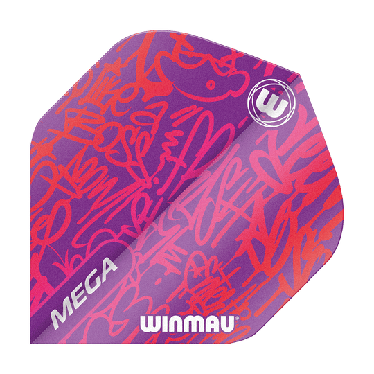 Winmau Mega Red Standard Flights