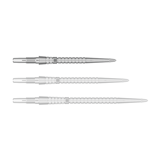 Target Chrono Swiss Storm Point Dart Tips - Silver