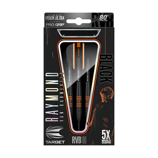 Target RVB 80% Black Tungsten Steeldarts