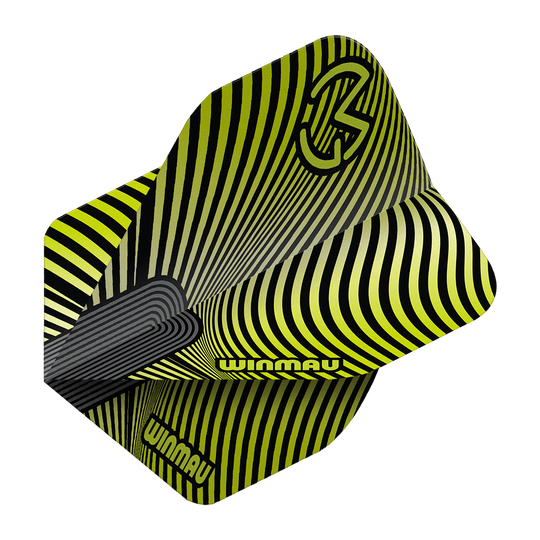 Winmau Prism Delta MvG Green Black No2 Standard Flights Hier sieht man die Winmau Prism Delta MvG Green Black No2 Standard Flights. Diese Dartflights verfügen über ein grünes und schwarzes Farbkonzept.