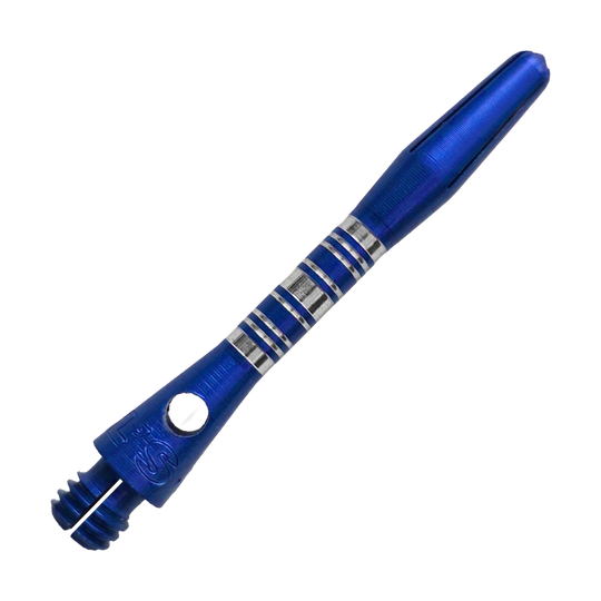Bulls NL Supra Aluminum Shafts - Blue - 34 mm Bulls NL Supra Aluminium Shafts, blau und 34 mm lang, sind abgebildet. Diese Schäfte sind ideal für Dartspieler, die Wert auf Haltbarkeit legen.
