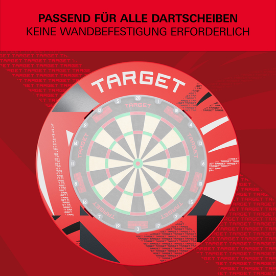 Target Notched Patterned Dartboard Surround Target Notched Patterned Dartboard Surround