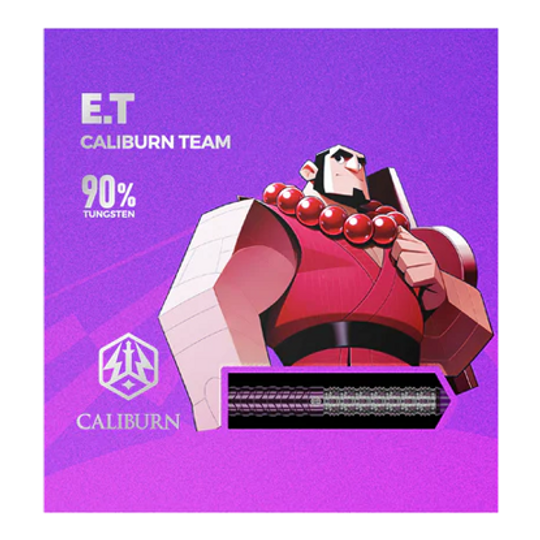 Caliburn Awakening ET steel darts Hier sind die Caliburn Awakening E.T. Steeldarts abgebildet. Die Steeldarts werden detailliert dargestellt.