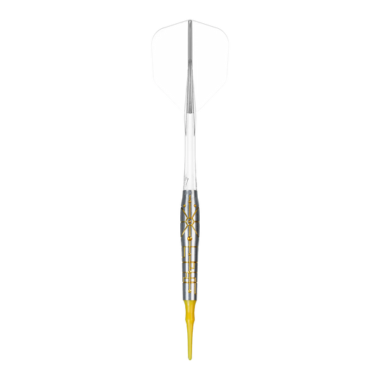 Auf dem Bild ist das Produkt Caliburn Starships Series Falcon Softdarts - 20g zu sehen. Es handelt sich um einen Softdart mit ansprechendem Design.