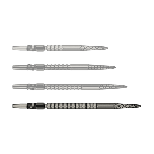 Target Swiss DS Surge Point dart tips - Black