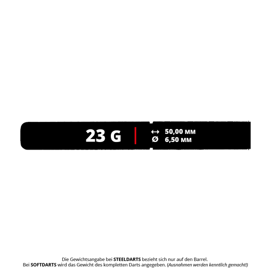 Abgebildet sind die Caliburn Starships Series Demeter Steeldarts mit einem Gewicht von 23g. Diese Steeldarts sind für ambitionierte Dartspieler gedacht.