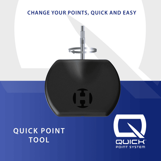 Harrow's Basic Quick Point Tool Dieses Bild zeigt das Produkt Harrows Basic Quick Point Tool. Es ist ein hilfreiches Tool für Dartzubehör.