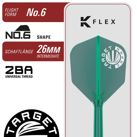 Target Japan Prime Series PW GEN 3 Soft Darts - 19g Abgebildet ist der Target Japan Prime Series PW GEN 3 Softdart - 19g. Die Aufnahme stellt den Pfeil und dessen Merkmale dar.