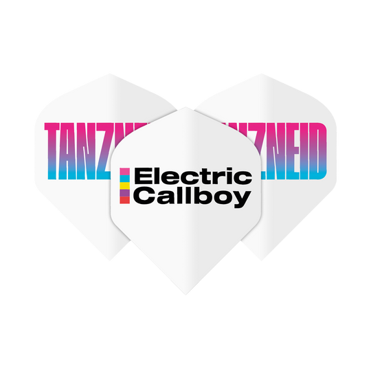 Electric Callboy Tanzneid Album Version Flight Pack - 10 Sets Dieses Bild zeigt das Electric Callboy Tanzneid Album Version Flight Pack - 10 Sets. Verschiedene Flights sind im Set enthalten.