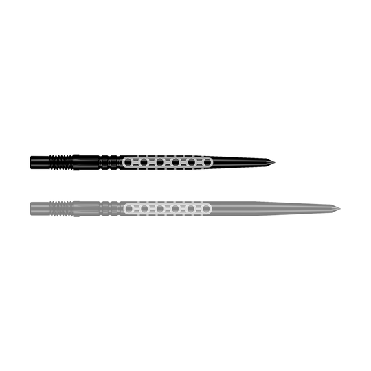 Shot Turbo Point Goths Dart Tips - Black