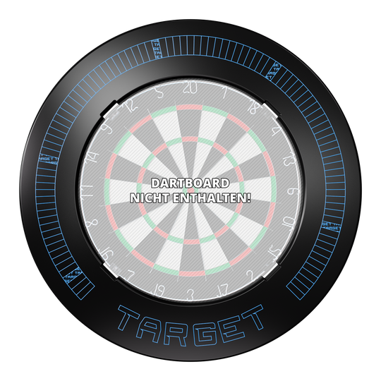 Target Corona Vision Notched Dartboard Surround with Lighting