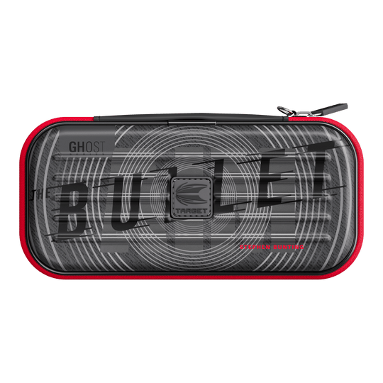 Takoma Ghost Series Stephen Bunting dart case Das Foto zeigt das Takoma Ghost Series Stephen Bunting Dartcase. Es ist ein robustes Dartcase für Darts-Zubehör.