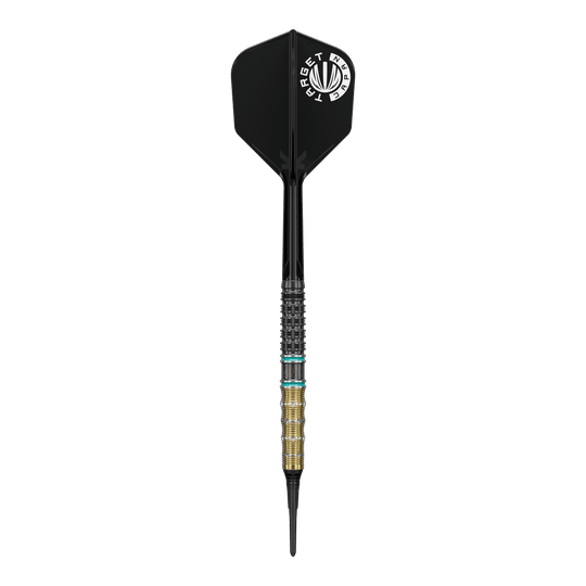Das Bild zeigt die Target Mikuru Suzuki The Miracle GEN7.5 Softdarts - 19g. Diese Darts zeichnen sich durch Präzision und hochwertige Verarbeitung aus.