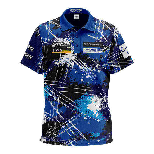 Red Dragon Luke Humphries World Champion Tour Polo Dartshirt