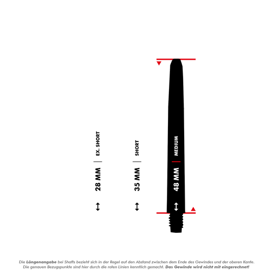 Nylon Shafts - Blau